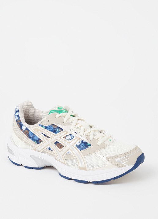 ASICS Gel-1130 Pack sneaker met mesh details - voorkant 5 gebroken wit