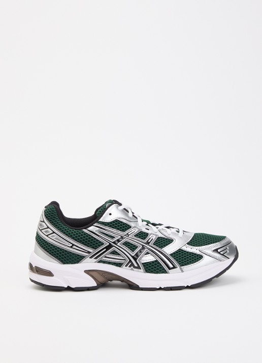 ASICS Gel-1130 sneaker met mesh details - voorkant groen