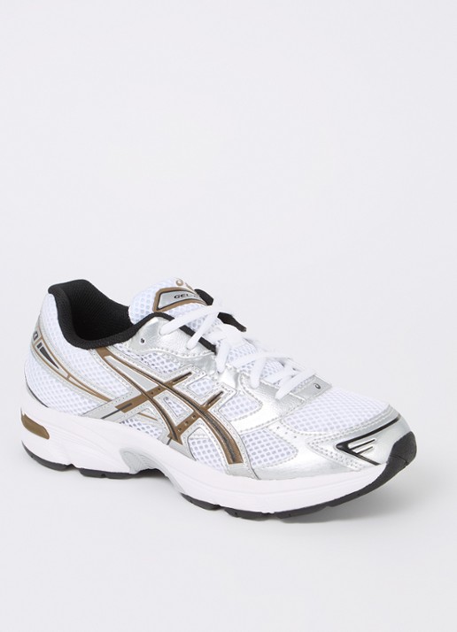 ASICS Gel-1130 sneaker met mesh details - voorkant bruin