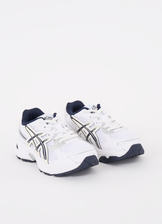 ASICS Gel-1130 sneaker met mesh details - voorkant 4 royalblauw