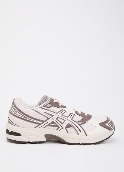 ASICS Gel-1130 sneaker met mesh details - voorkant lichtroze