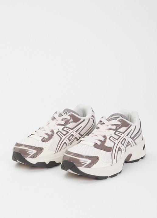 ASICS  Gel-1130 sneaker met mesh details - voorkant 4 lichtroze