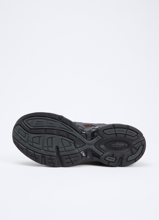 ASICS Gel-1130 sneaker met suède details - detail 4 donkerbruin