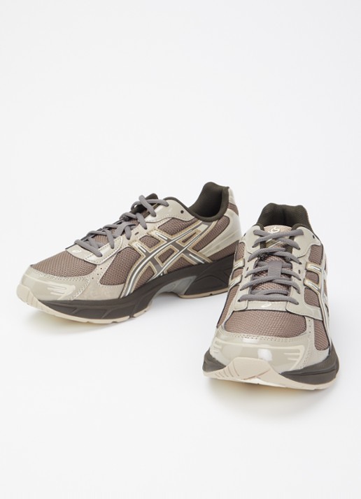 ASICS Gel-1130 sneaker van mesh met logo - detail 3 lichtbruin