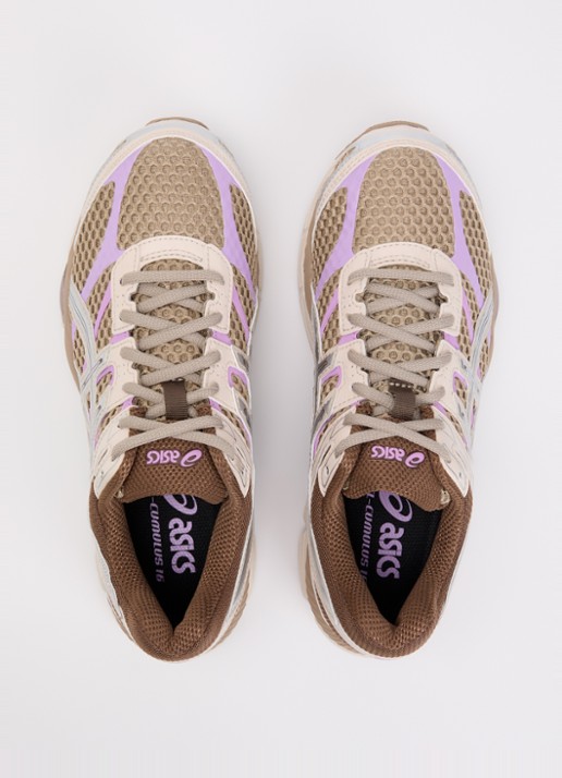ASICS Gel-Cumulus 16 sneaker met mesh details - detail 4 bruin