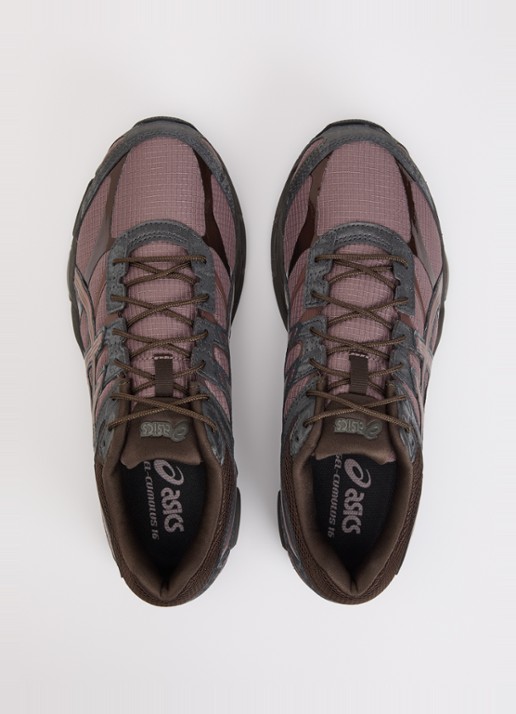 ASICS Gel-Cumulus 16 sneaker met mesh details - detail 4 donkerbruin
