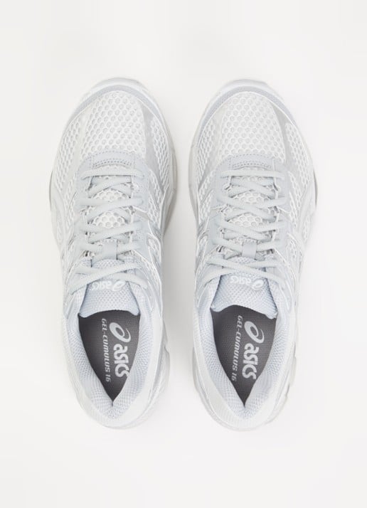 ASICS Gel-Cumulus 16 sneaker met mesh details - detail 2 lichtgrijs