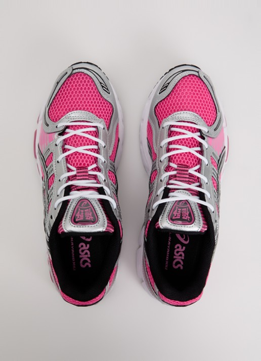 ASICS Gel-Kayano 12.1 sneaker met mesh en metallic details - detail 2 fuchsia