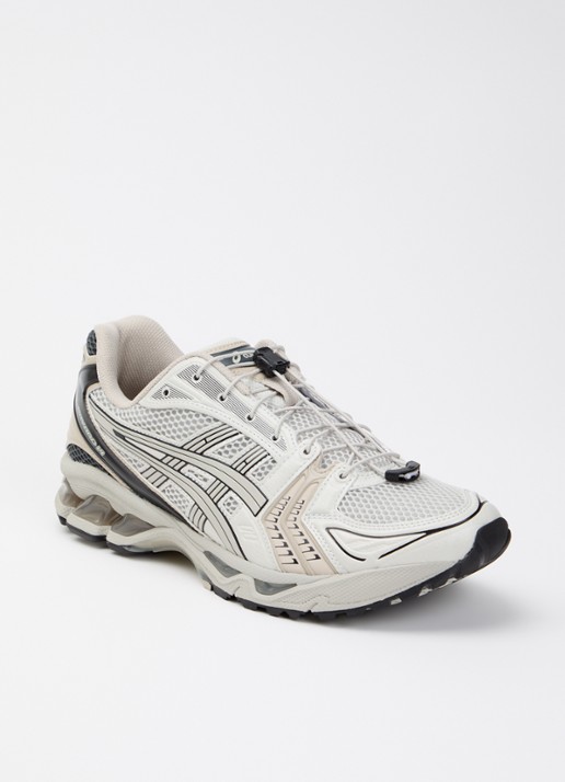ASICS Gel-Kayano 14 sneaker met mesh details - voorkant 7 grijs