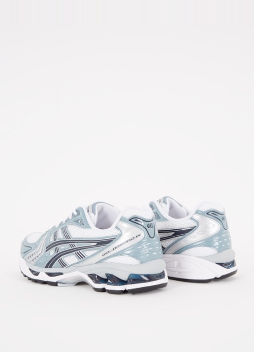 ASICS Gel-Kayano 14 sneaker met mesh en metallic details - achterkant 4 wit