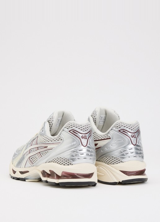 ASICS Gel-Kayano 14 sneaker met mesh en metallic details - achterkant 2 ivoor