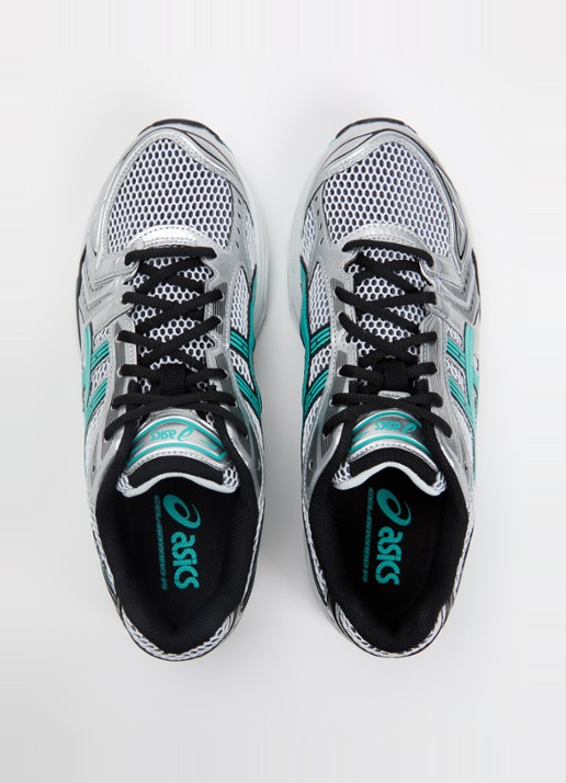 ASICS Gel-Kayano 14 sneaker met mesh en metallic details - detail 5 zeegroen