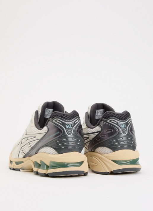 ASICS Gel-Kayano 14 sneaker met mesh en metallic details  - achterkant donkerblauw