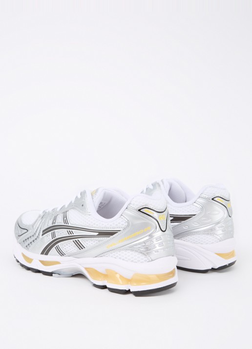 ASICS Gel-Kayano 14 sneaker met metallic details - achterkant 5 wit