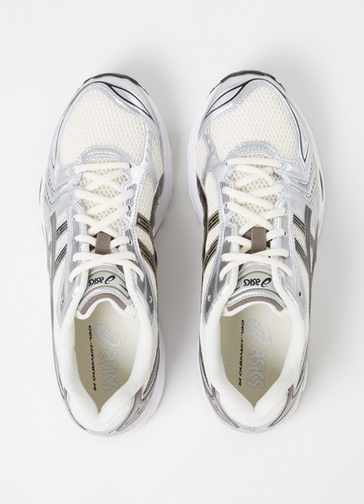 ASICS Gel-Kayano 14 sneaker met metallic details - detail 3 gebroken wit