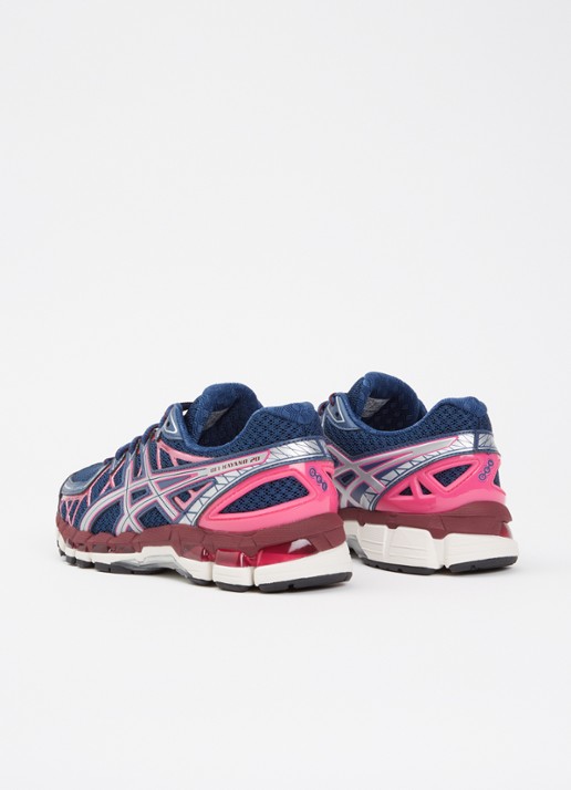 ASICS Gel-Kayano 20 sneaker met mesh details - achterkant 5 donkerblauw