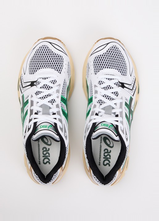 ASICS Gel-Kayano sneaker van mesh met metallic details - detail 4 wit