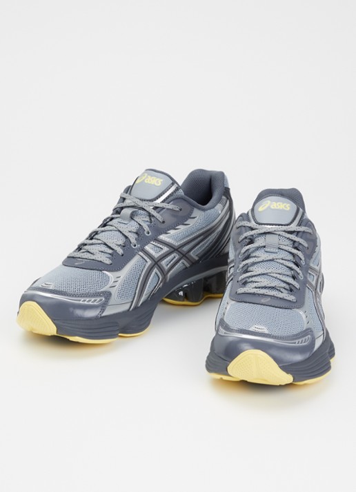 ASICS Gel-Kinetic Fluent sneaker van mesh met logo - detail grijs