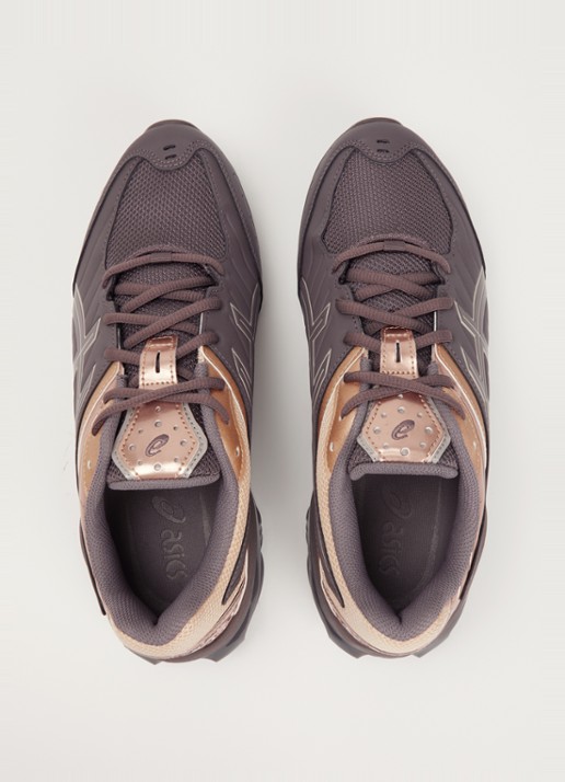 ASICS Gel- Kinetic FR sneaker met mesh details - detail 2 bruin