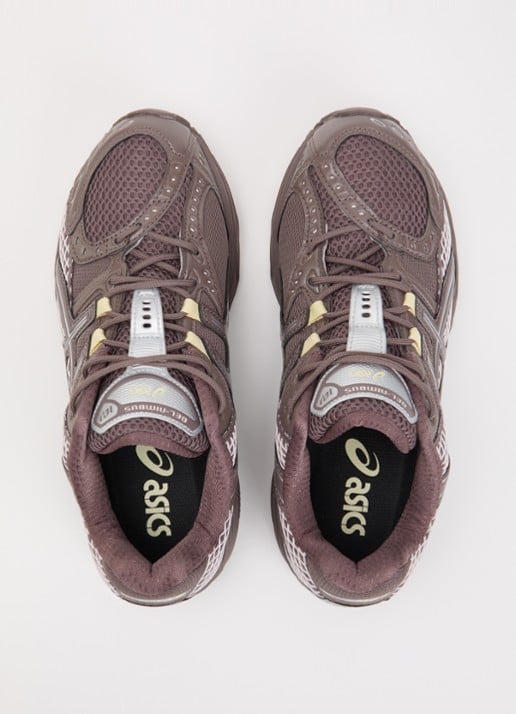 ASICS Gel-Nimbus 10.1 sneaker van mesh met metallic details - detail 2 bruin