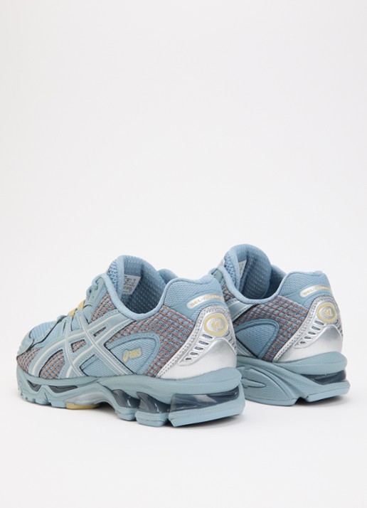 ASICS Gel-Nimbus 10.1 sneaker van mesh met metallic details - achterkant 5 blauw
