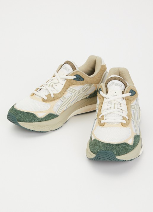 ASICS Gel-Nyc 2.0 sneaker met suède details - detail gebroken wit