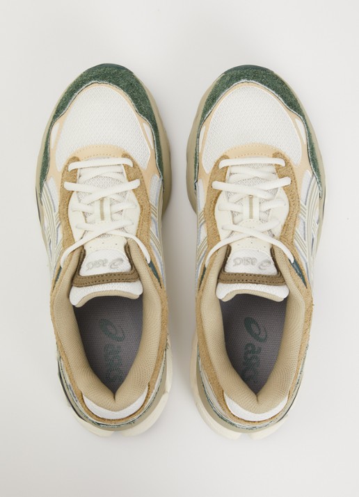ASICS Gel-Nyc 2.0 sneaker met suède details - detail 2 gebroken wit
