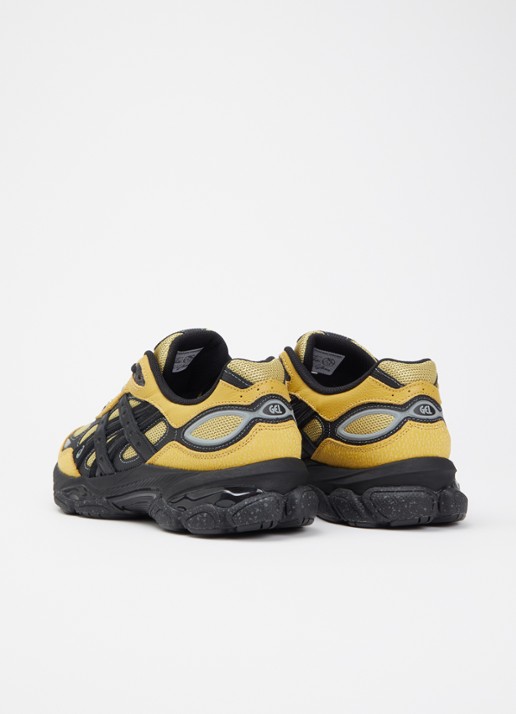 ASICS Gel-Nyc 2.0 SSHS sneaker met leren details - achterkant 2 okergeel