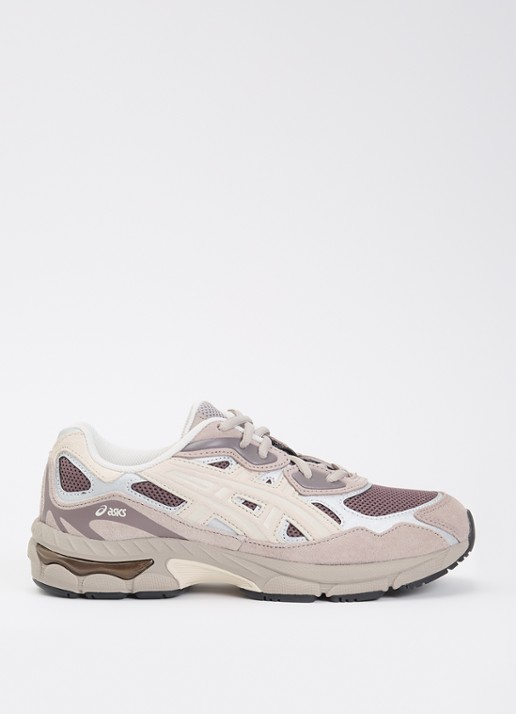 ASICS Gel-NYC sneaker met mesh details - voorkant 5 beige