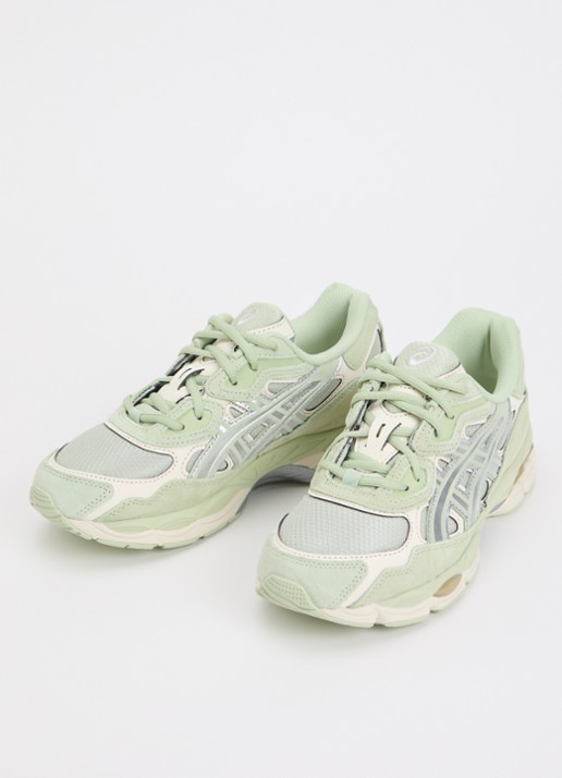 ASICS Gel-Nyc sneaker met suède details - detail 3 groen