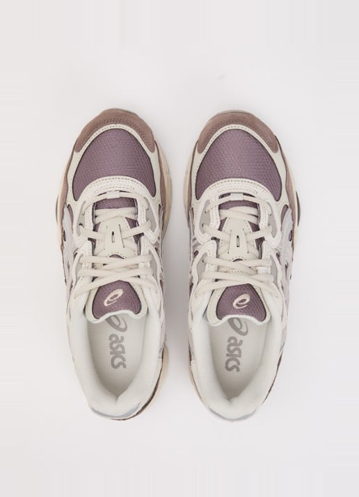 ASICS Gel-Nyc sneaker met suède details - detail 3 bruin