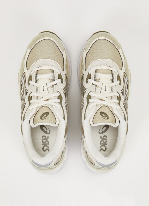 ASICS Gel-Nyc sneaker met suède details - detail 4 khaki