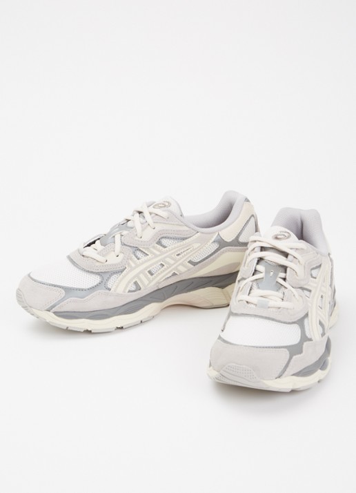 ASICS Gel-Nyc sneaker met suède details - detail 5 grijs