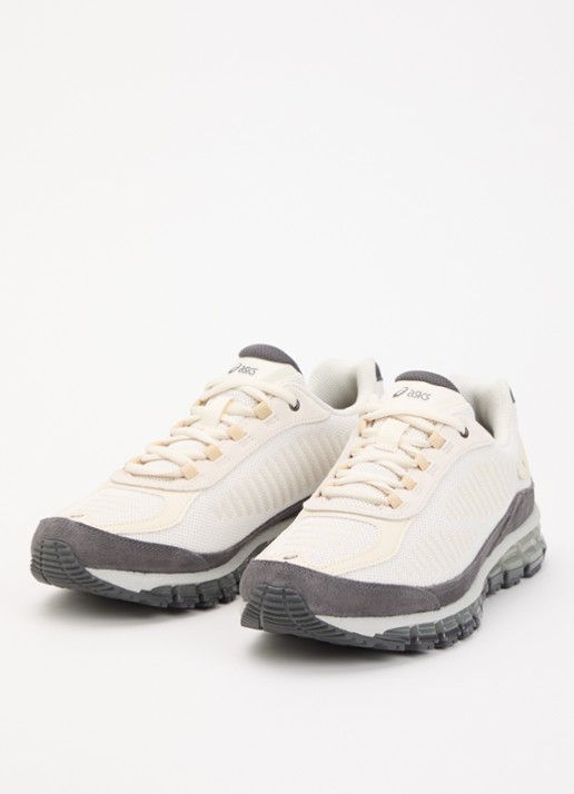 ASICS Gel-Quantum 360 sneaker met suède details - detail 3 gebroken wit