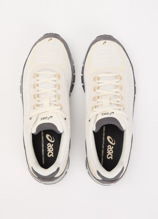 ASICS Gel-Quantum 360 sneaker met suède details - detail 4 gebroken wit