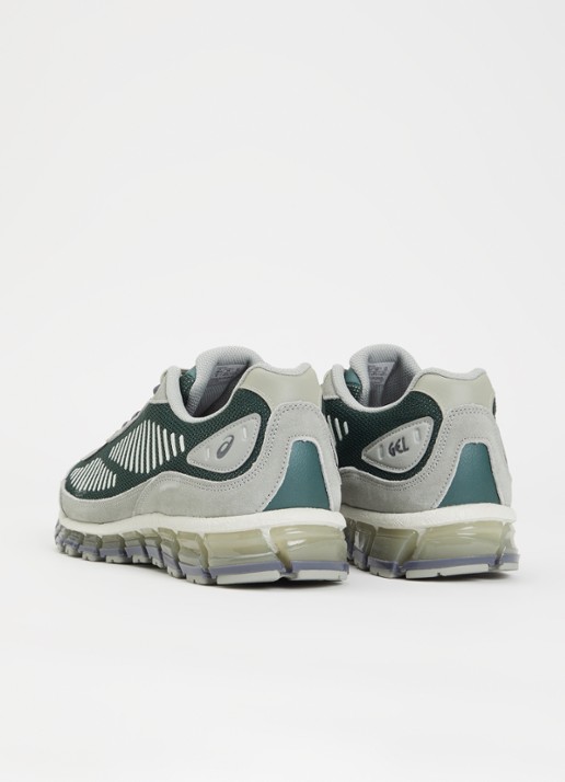 ASICS Gel-Quantum 360 sneaker met suède details - achterkant 5 grijs