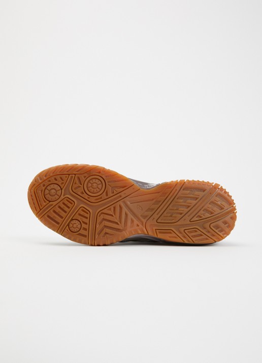 ASICS Gel-Resolution 5 sneaker van mesh met metallic details - detail 3 donkerbruin