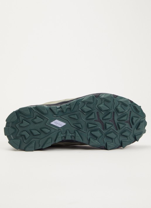 ASICS Gel-Transcend sneaker van suède - detail 3 groen