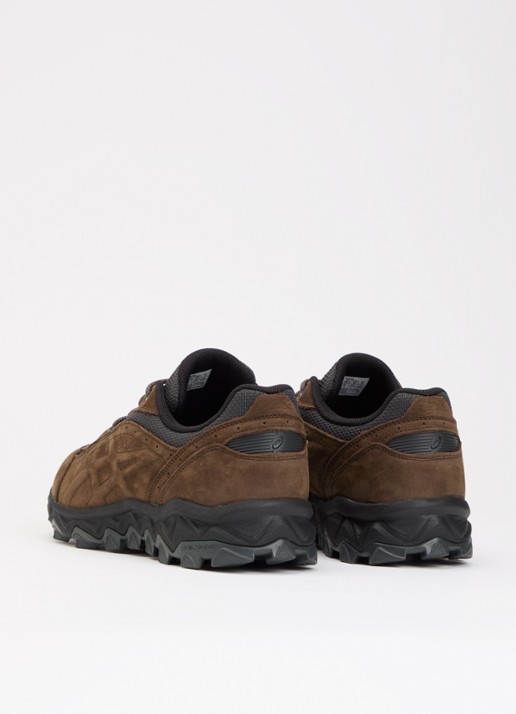 ASICS Gel-Transcend sneaker van suède - achterkant 5 zwart