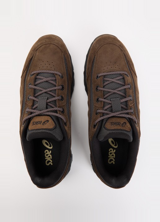 ASICS Gel-Transcend sneaker van suède - detail 2 zwart