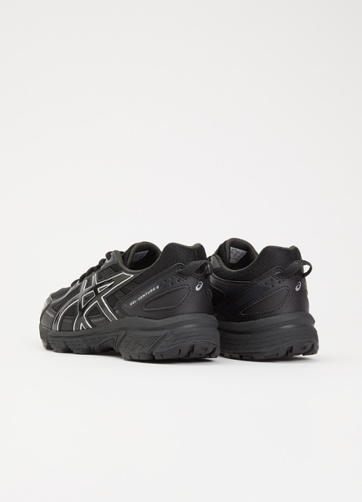 ASICS Gel-Venture 6 sneaker met mesh details - achterkant 2 zwart