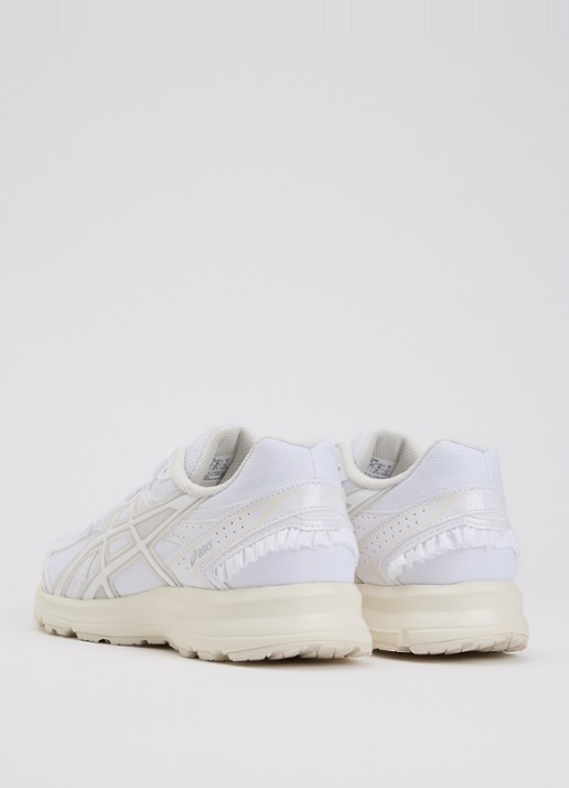 ASICS JOG 100S sneaker met mesh details - achterkant 5 wit