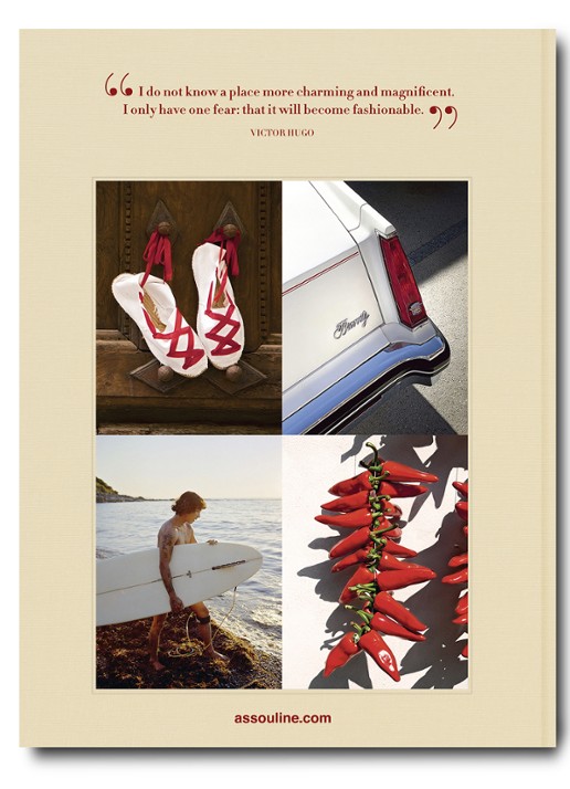 Assouline Biarritz Basque - achterkant vanillegeel