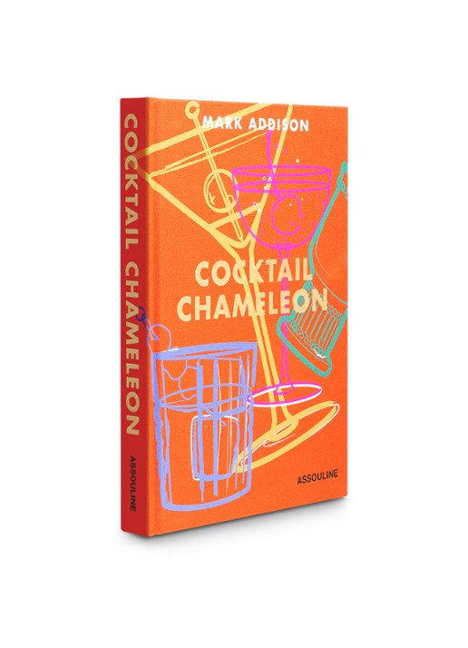 Assouline Cocktail Chameleon - detail 7 oranjerood