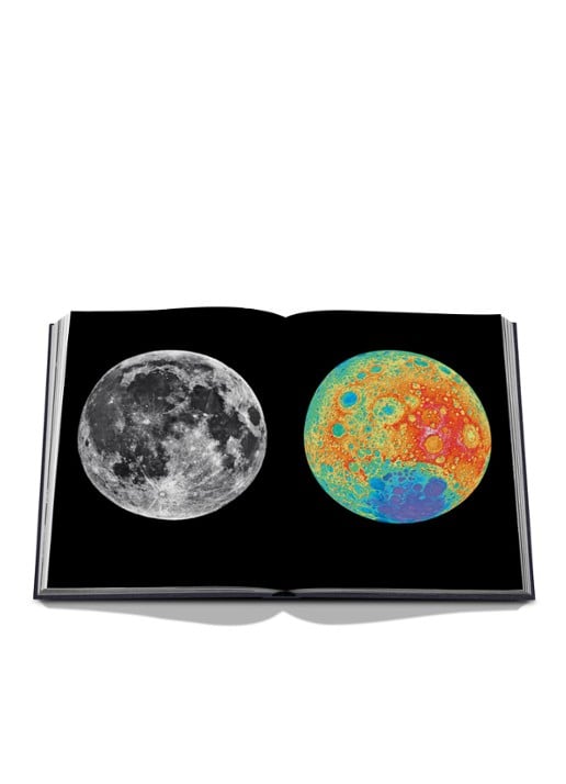 Assouline Moon Paradise - detail 7 donkerblauw