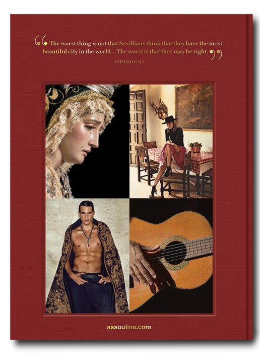 Assouline Sevilla Arte - achterkant 7 donkerrood