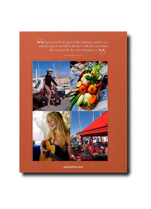 Assouline St. Tropez Soleil - detail donkeroranje