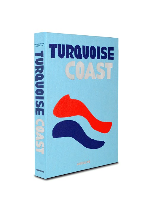 Assouline Turquoise Coast - detail 2 lichtblauw