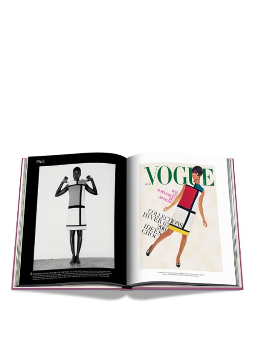 Assouline Yves Saint-Laurent: The Impossible Collection - detail paars