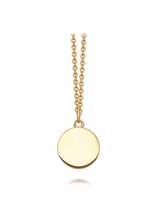 Astley Clarke Capricorn Zodiac ketting verguld - voorkant 3 goud